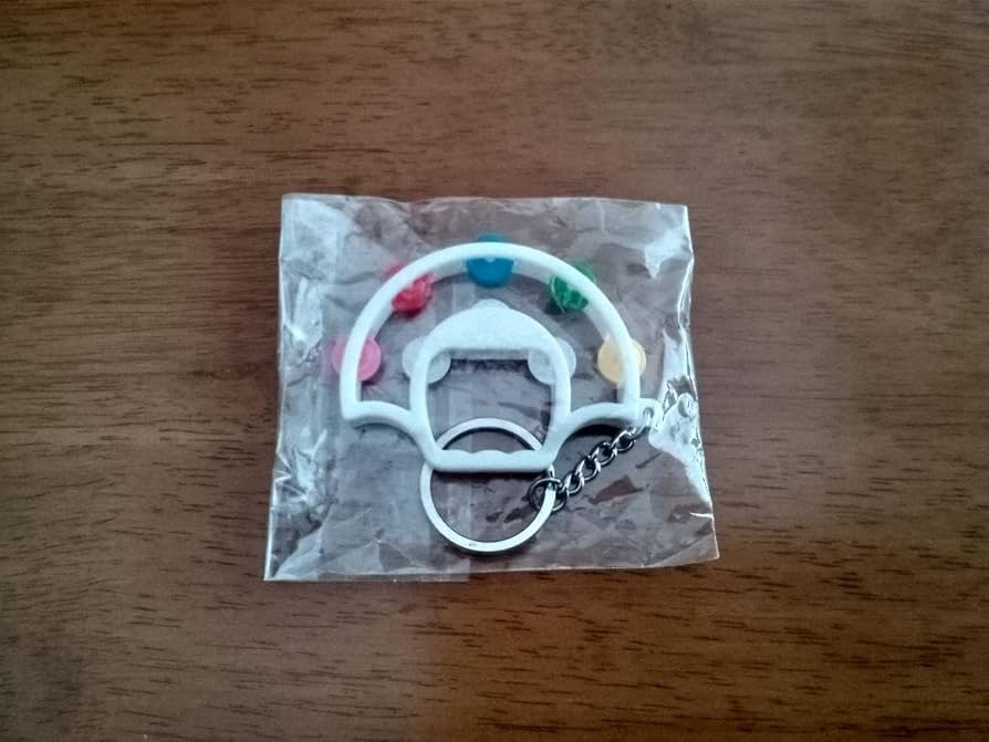 Amazon.co.jp: ゆず PEOPLE ガチャ ミニタンバリン 白 : おもちゃ