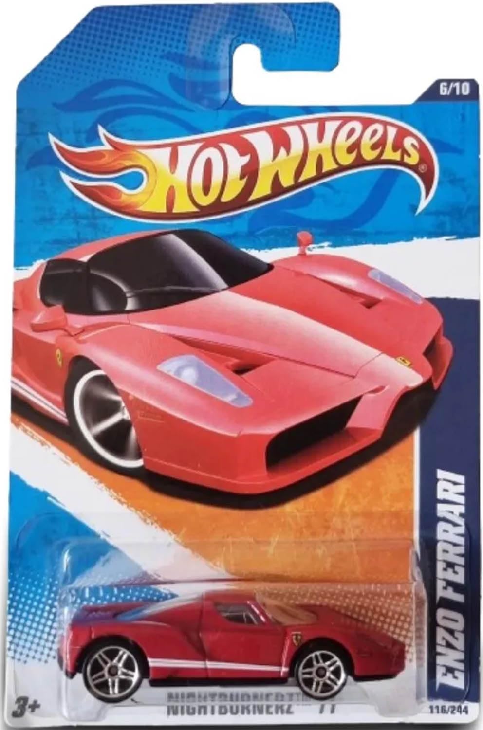 Amazon.com: Hot Wheels Red Enzo Ferrari 1:64 Scale Die-Cast Metal