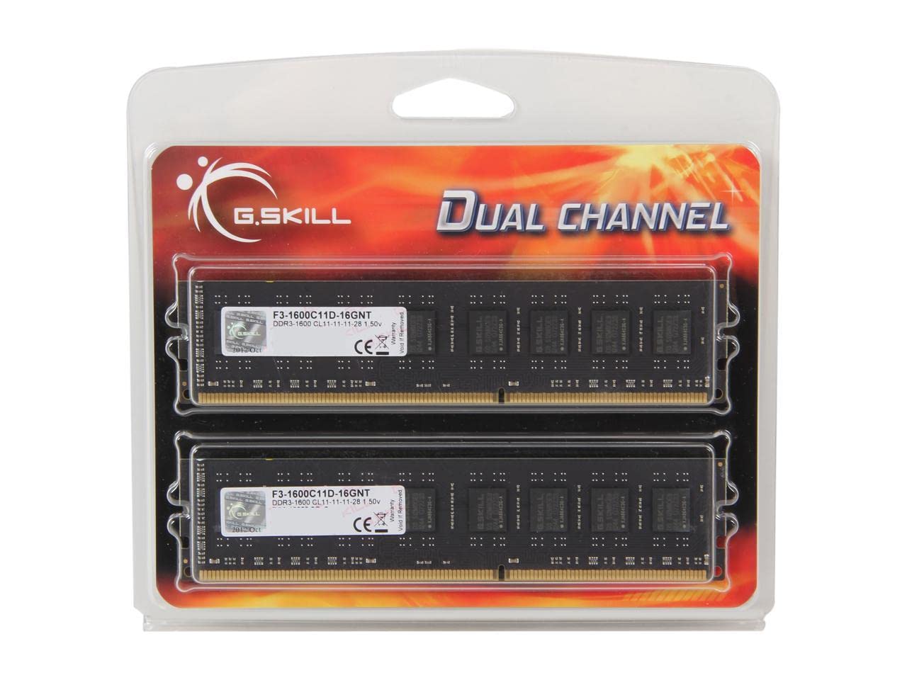 Amazon.co.jp: G.Skill Value Series 16GB (2x8GB) DDR3-1600MHz CL11