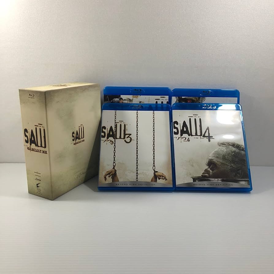 Amazon.co.jp: ソウ クアドリロジーBOX(4枚組) [Blu-ray] : フランキー