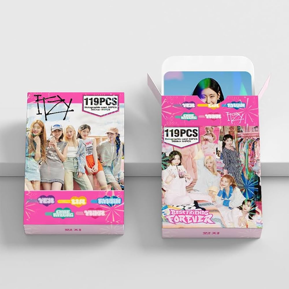 Amazon.co.jp: kpop 119枚レーザーカード ITZY 新アルバム RINGO