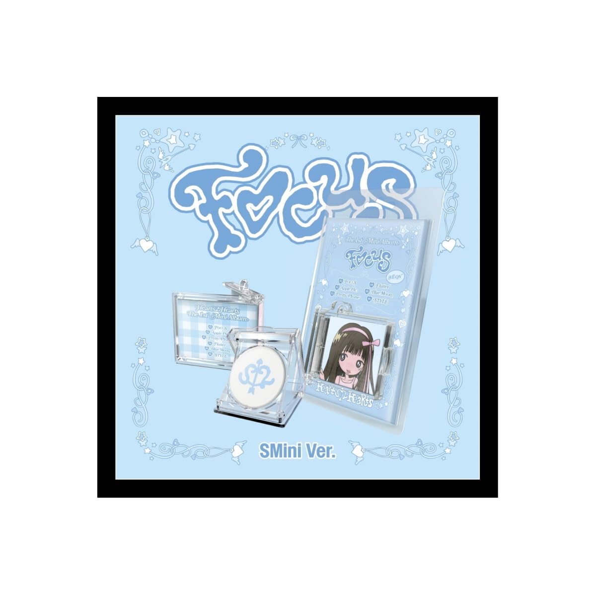 Amazon.com: Hearts2Hearts FOCUS 1st Mini Album (Smini 8 ver. SET