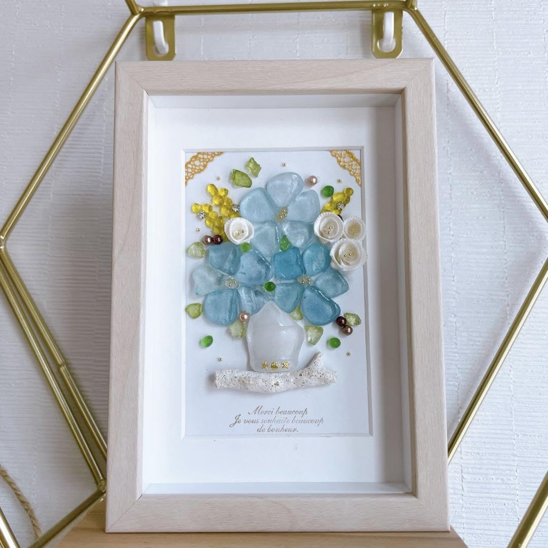 Amazon.co.jp: シーグラスアート お花 : おもちゃ