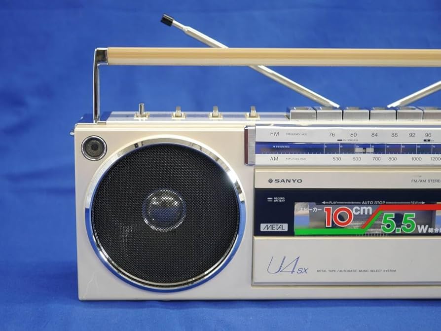 K◇SANYO サンヨー MR-U4SL FM/AM ステレオラジオカセット Yahoo