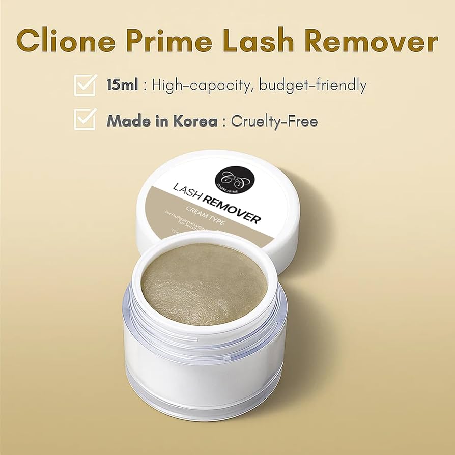 Amazon.com: CLIONE PRIME Eyelash Extension Remover Cream - 15gm