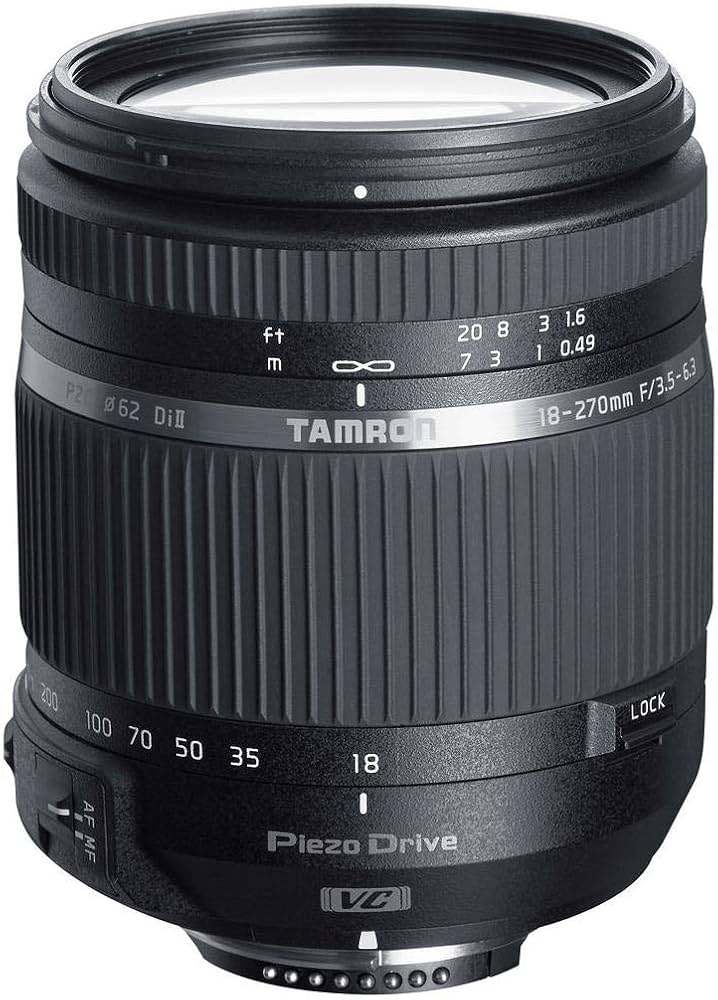 Amazon.com : Tamron 18-270mm F/3.5-6.3 Di II VC PZD TS for Nikon