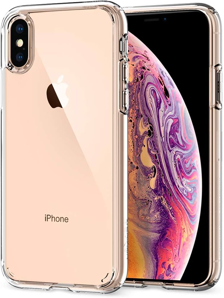 Amazon.co.jp: Spigen iPhone XS ケース/iPhone X ケース クリア 耐