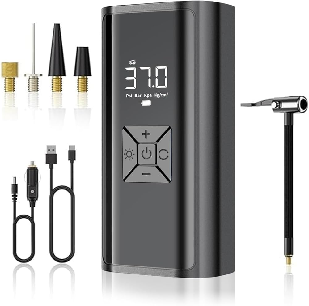 Amazon.co.jp: yaco 電動空気入れ 空気入れ 車 自転車 最大圧力150PSI