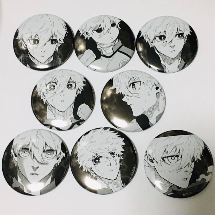 Amazon.co.jp: ブルーロック展 推しキャラ缶バッジ 凪誠志郎
