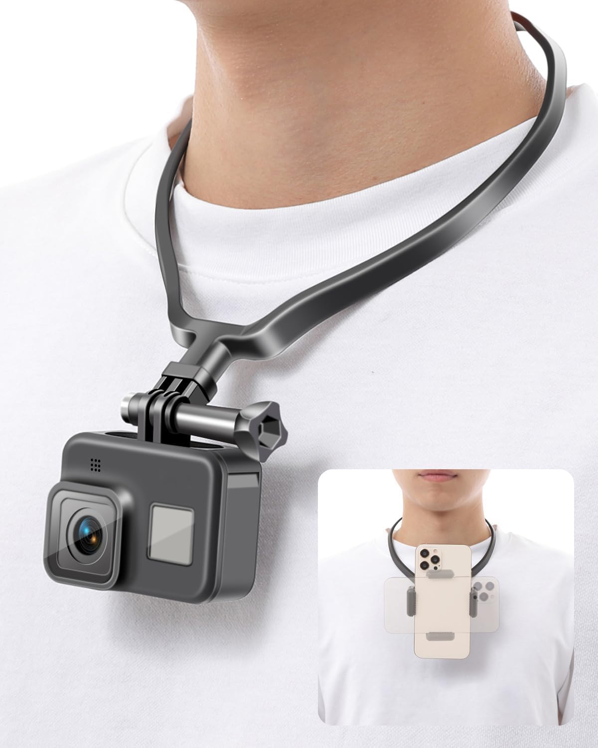 Amazon | 【日本国内大手メーカー素材に改良 ネックレス式マウント総