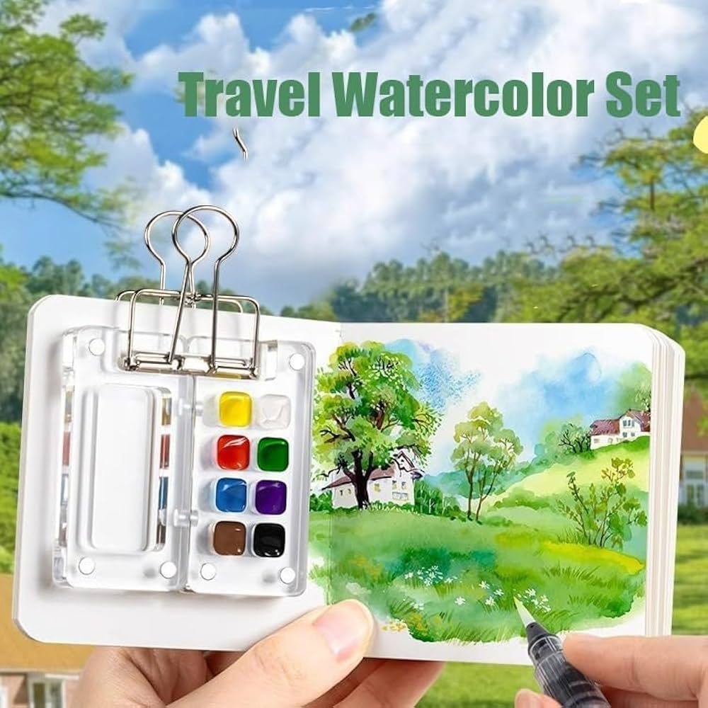 Amazon | Tobios 水彩キット 2025年アップグレードトビオミニ水彩