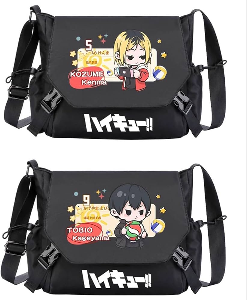 Amazon.co.jp: ハイキュー 日向翔陽 影山飛雄 孤爪研磨 バックパック