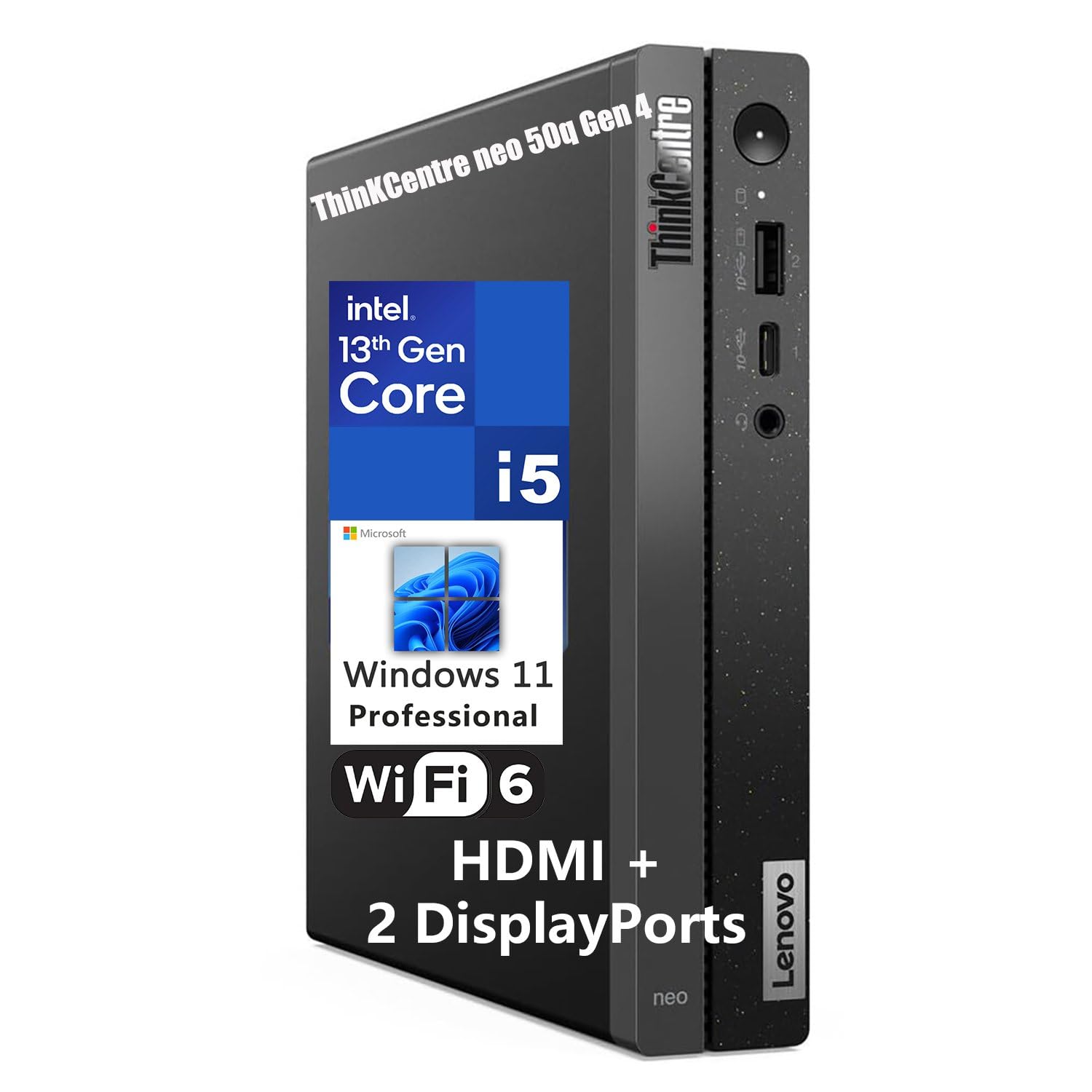 Amazon.com: Lenovo ThinKCentre neo 50q Gen 4 Tiny 1L Business Mini