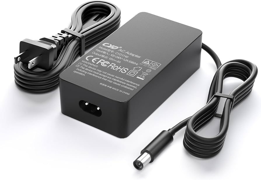 Amazon.co.jp: 15V 6A 90W ACアダプター Surface Dock, ACアダプタ用