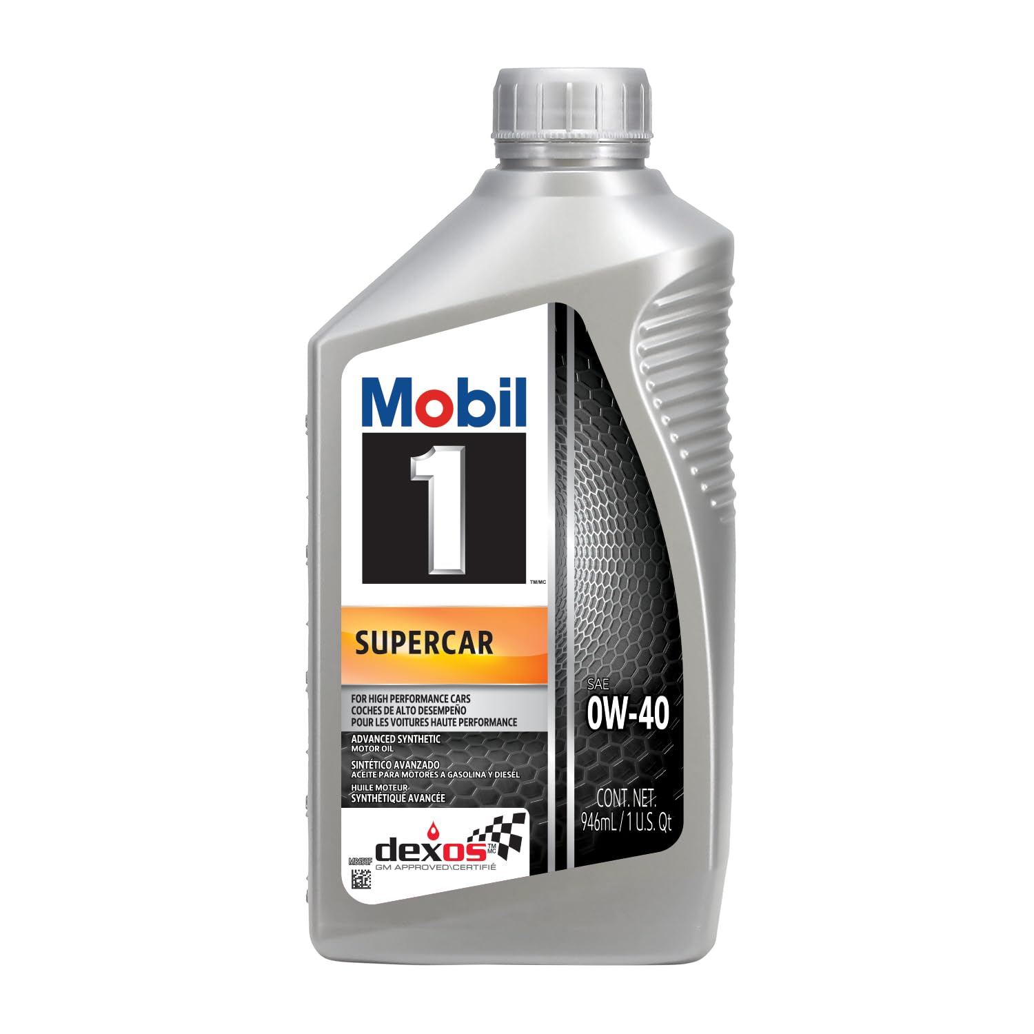 Amazon | Mobil 1 Supercar Advanced 完全合成モーターオイル 0W-40、1