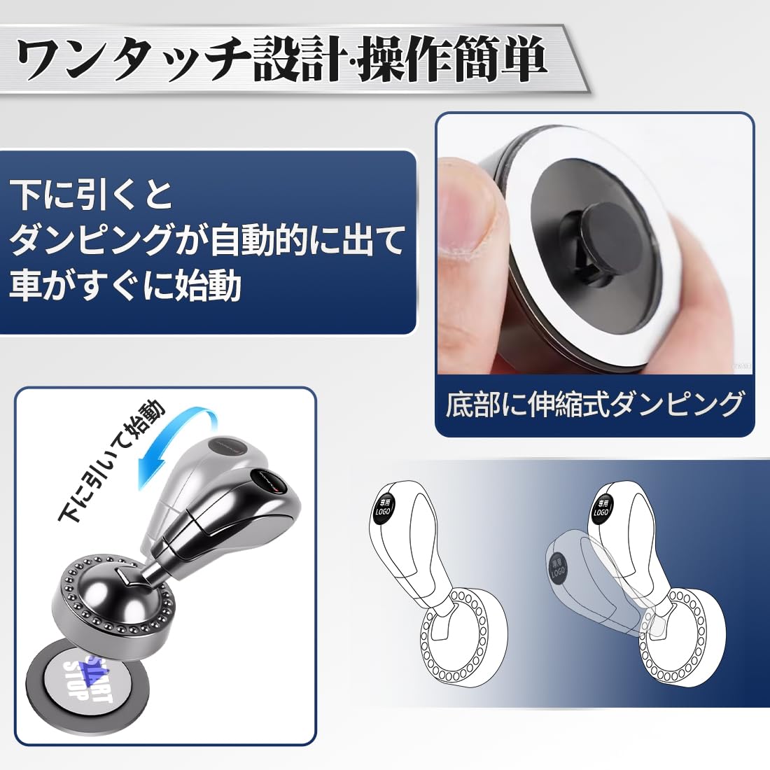 Amazon | コペン GRスポーツ 適用 車 エンジンスタートボタン 個性的な
