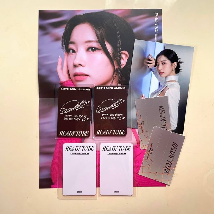 Amazon.co.jp: TWICE ダヒョン ready to be セット トレカ 売り : おもちゃ