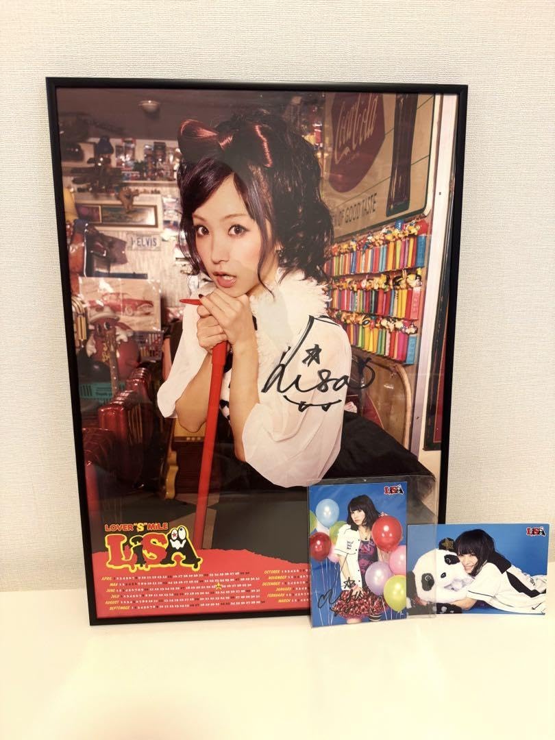 バンドリ！ 直筆サイン入り Roselia BLACKSHOUT B2ポスター バンドリ