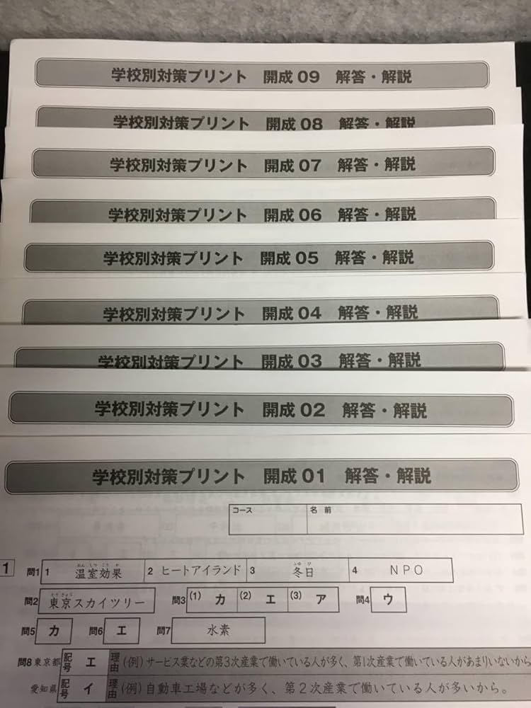サピックス 6年 理科桜蔭対策 SS特訓 ＆特別入試実践演習 完全版 原本
