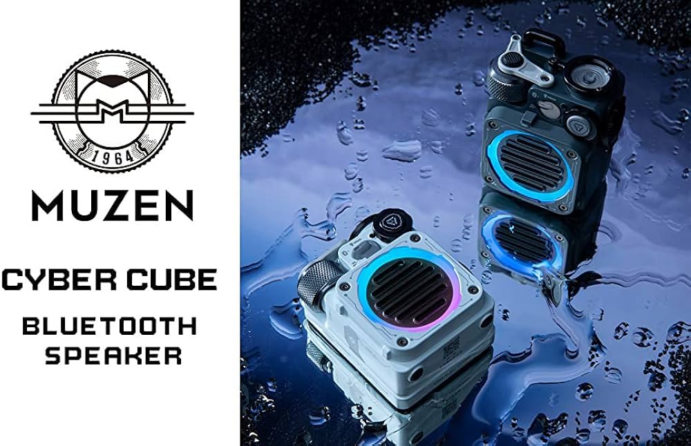 Amazon.co.jp: MUZEN CYBERCUBE ブルートゥーススピーカー ミューゼン
