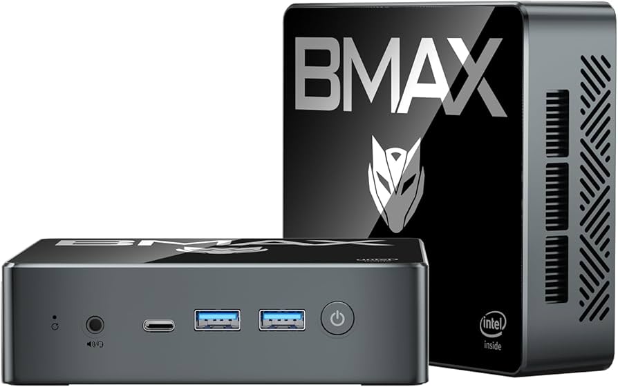 Bmax Mini PC B4 Plus Intel N100 (até 3,4GHz) 16G DDR4/512GB SSD
