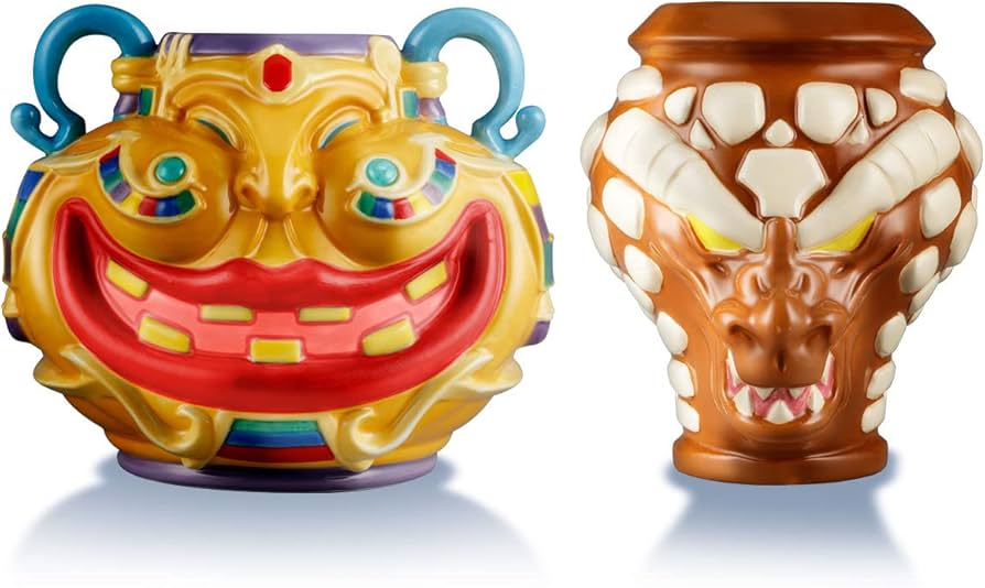 Amazon.co.jp: 萬代名工 遊戯王 金満な壺盃&ドラゴン族・封印の壺