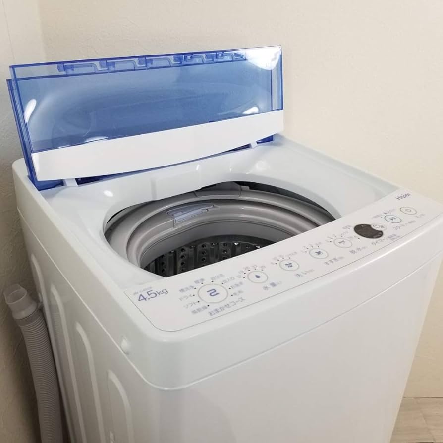 Amazon.co.jp: Haierハイアール 4.5kg 全自動洗濯機 JW-C45CK(W
