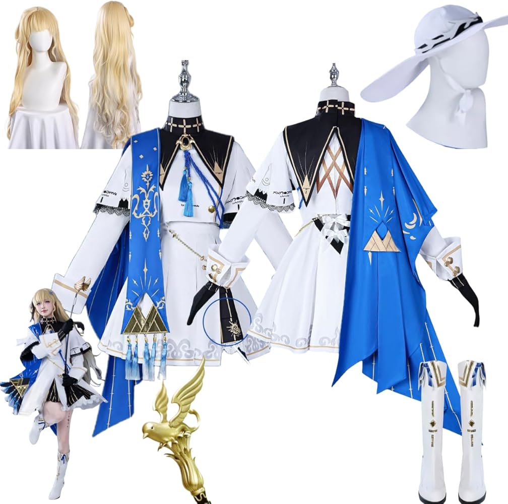 Amazon.co.jp: [ZBDSSTXF] 鳴潮 フィービー コスプレ衣装 コスプレ道具