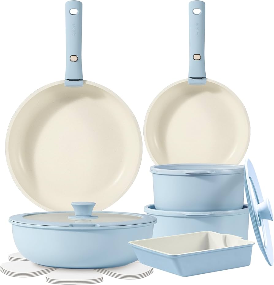 Amazon.co.jp: CAROTE カローテ フライパン セット 16点 IH対応 ガス火