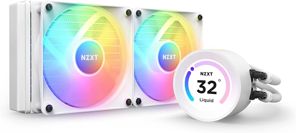 Amazon | NZXT KRAKEN Elite RGB 240 White 簡易水冷CPUクーラー RL