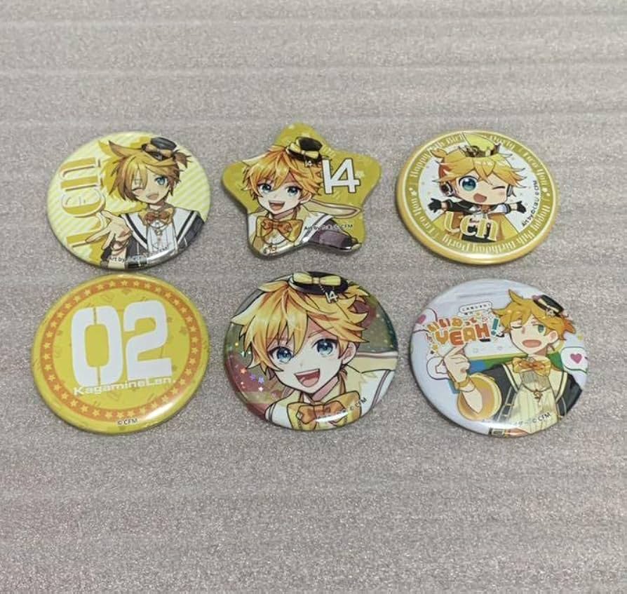 Amazon | 鏡音レン 缶バッジ バースデーライブ TwoYou シクレ込 6点