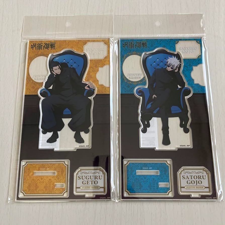 Amazon.co.jp: 呪 術 廻 戦plaza chair blue アクリルスタンド 五条悟