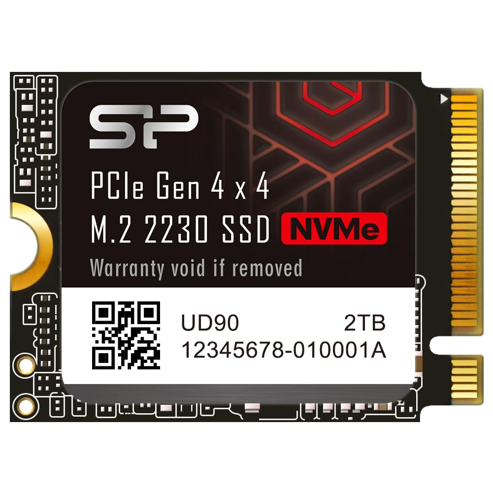 Amazon | シリコンパワー 2TB NVMe 4.0 Gen4 PCIe M.2 2230 SSD R/W