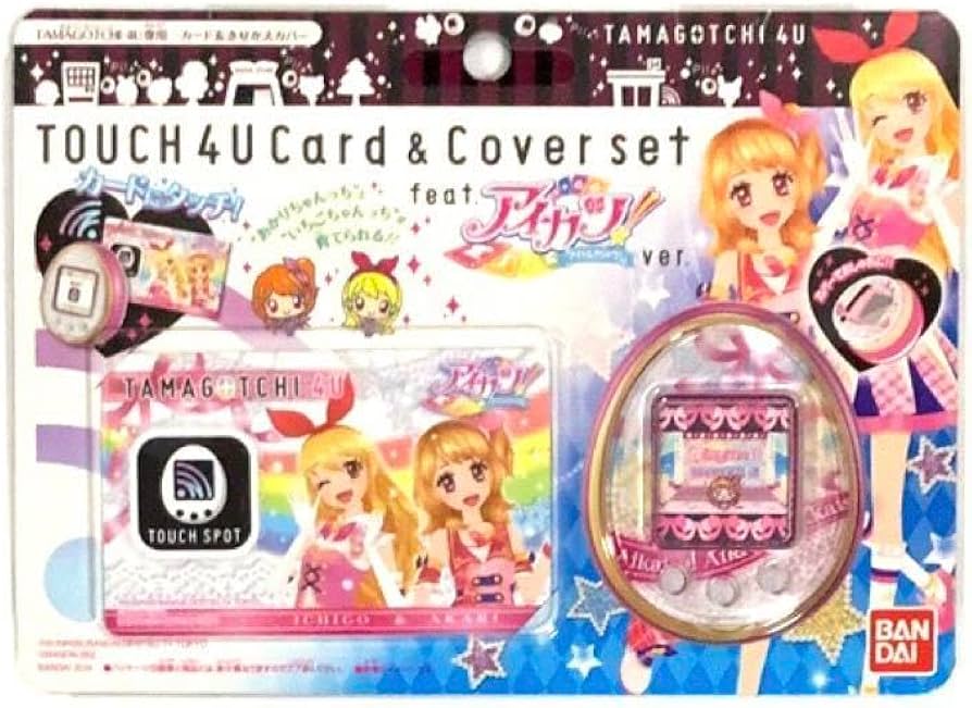 Amazon | たまごっち 4U アイカツ カード&本体カバーセット