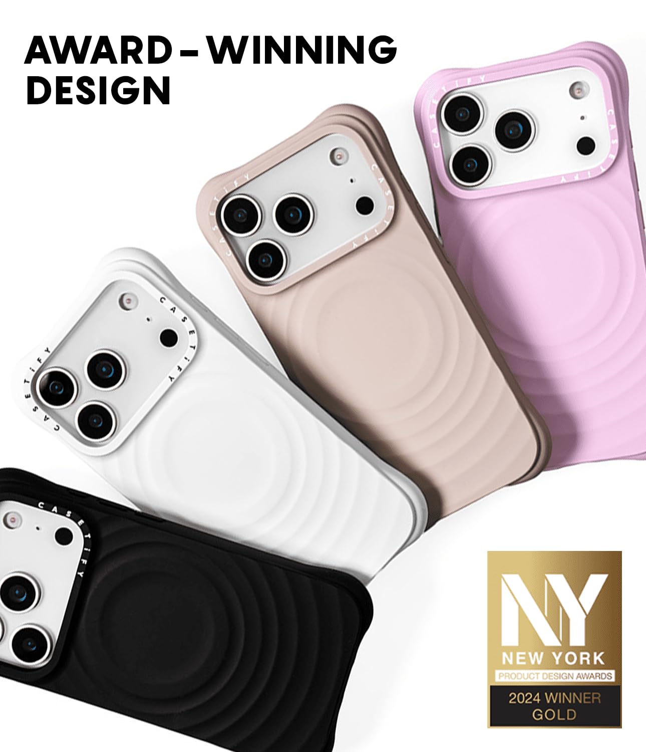 Amazon.com: CASETiFY Ripple iPhone 17 Pro Max Case [Silicone