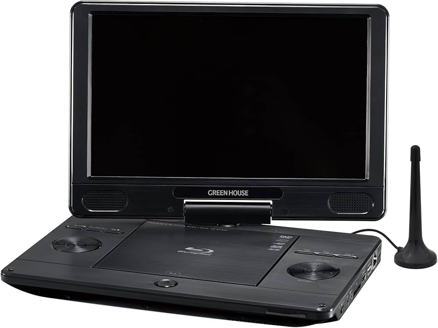 Amazon | グリーンハウス ポータブルブルーレイディスクプレーヤー