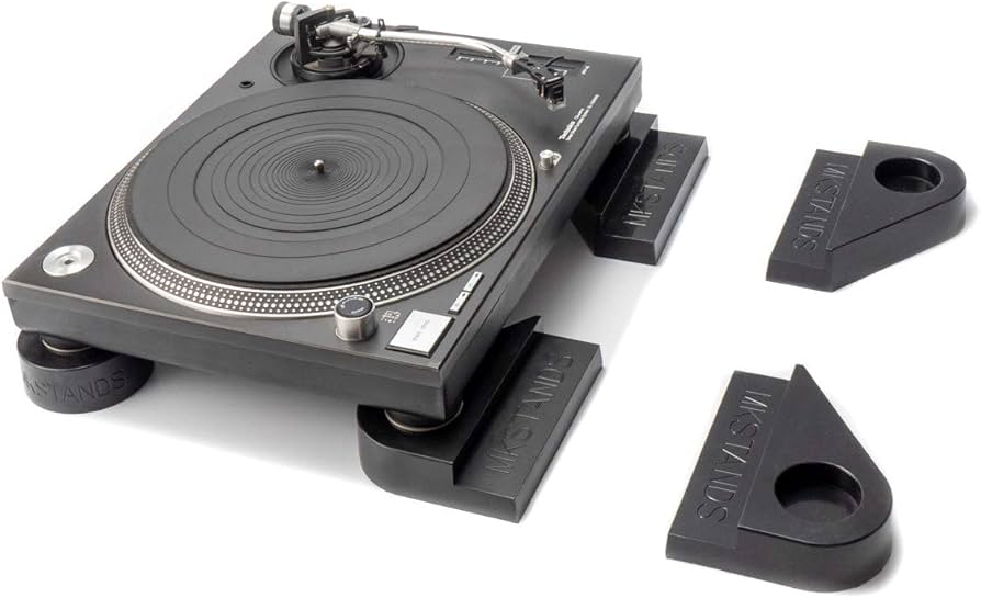 Amazon | MK Stands ターンテーブル・DJミキサー用インシュレーター