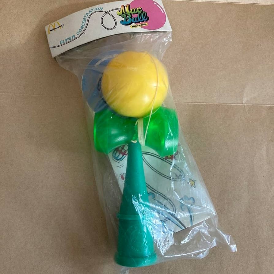 Amazon | 1980年代 マクドナルド けん玉 マックボウル マックボール