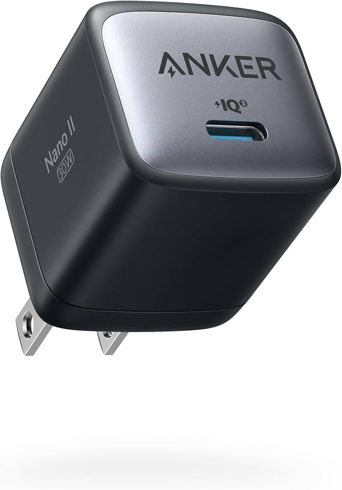 Amazon.com: USB C, Anker Nano II 30W Fast Charger Adapter, GaN II