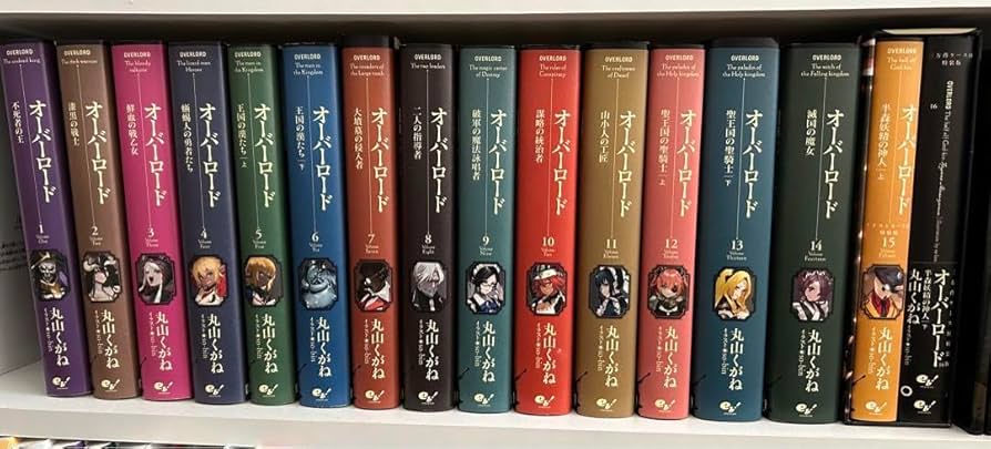 Amazon.co.jp: オーバーロード 小説 特製ブックカバー全種類 三方背