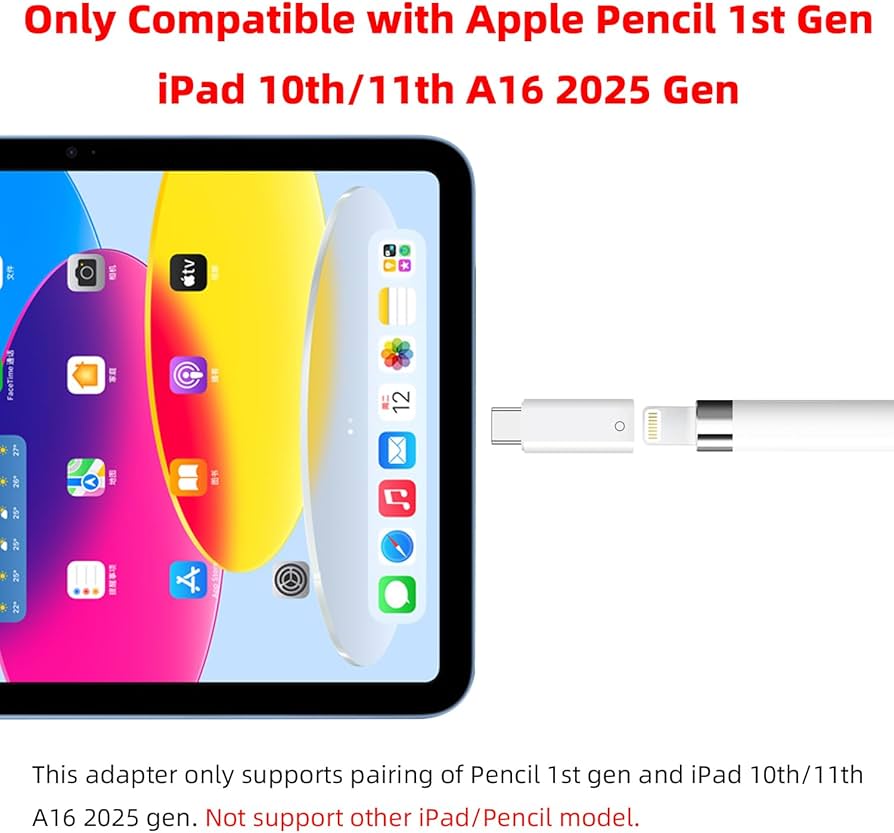 Amazon.com: AreMe USB C to Pencil Adapter Designed for Apple
