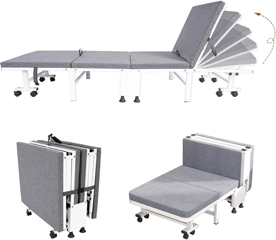 Amazon｜NIFTYLIFE 折りたたみベッド コンパクト 6段階リクライニング