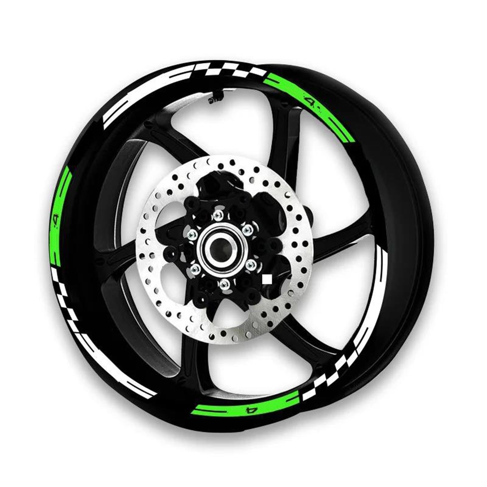 Amazon.co.jp: 反射バイクホイールステッカー デカール リムストライプ