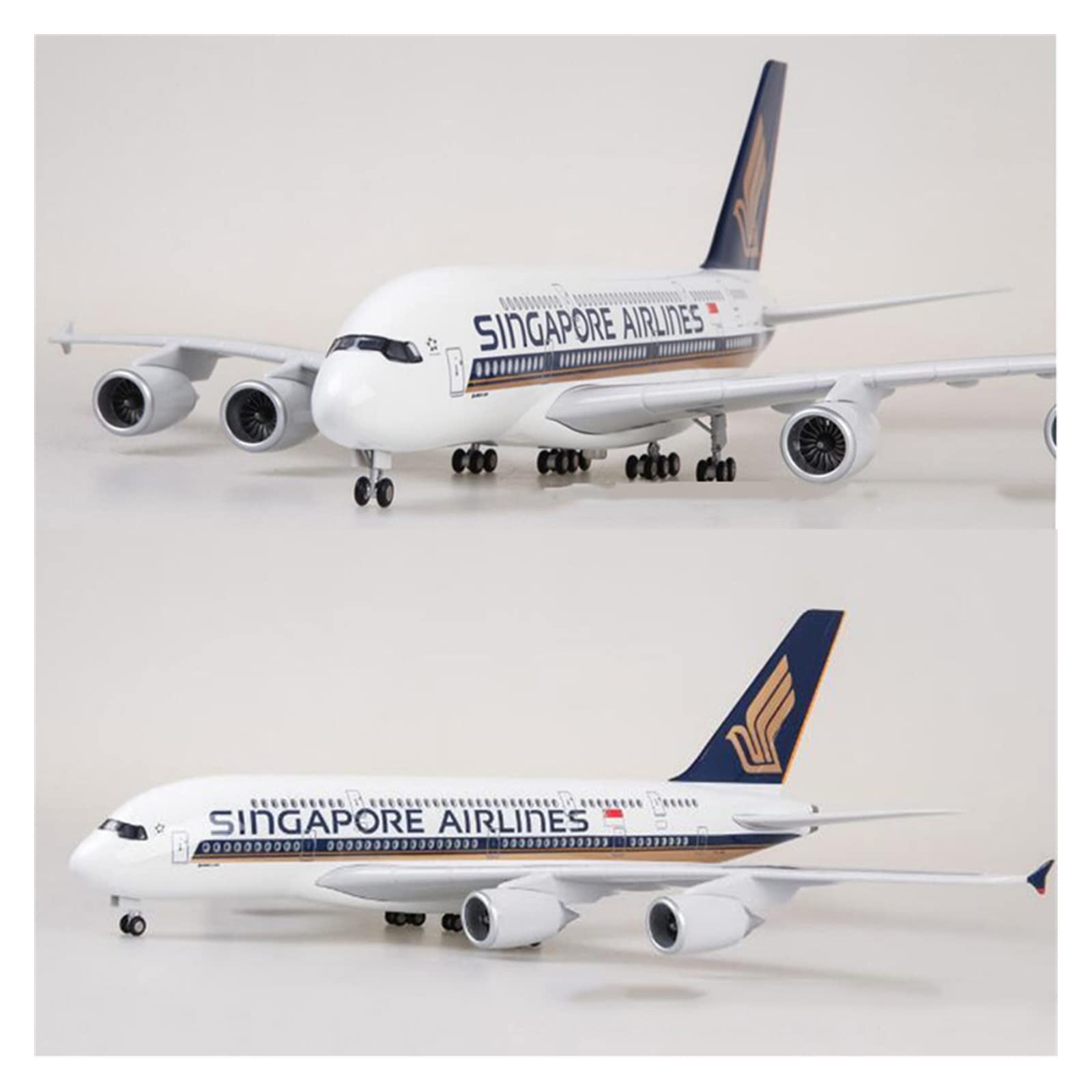 Amazon.co.jp: 1/160 スケール 50.5CM 飛行機 エアバス A380
