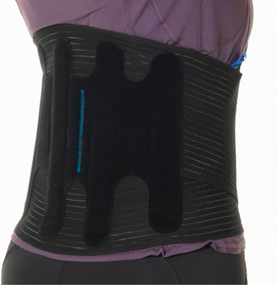 Amazon | チュアンヌ ロンバファースト 26 腰サポーター 黒 サイズ 4