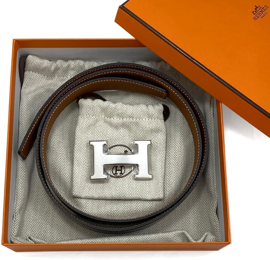 Amazon | [エルメス] ベルトバックル 《H》 & リバーシブルベルト 32