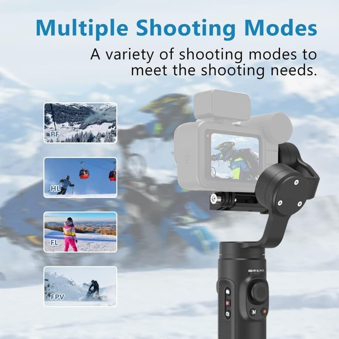 Amazon | INKEE Falcon Plus ジンバル アクションカメラ適用