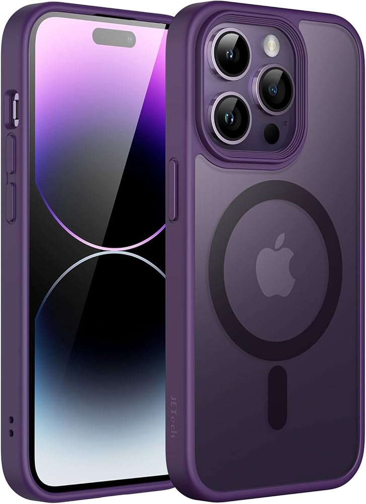 Amazon.com: JETech Magnetic Case for iPhone 14 Pro 6.1-Inch