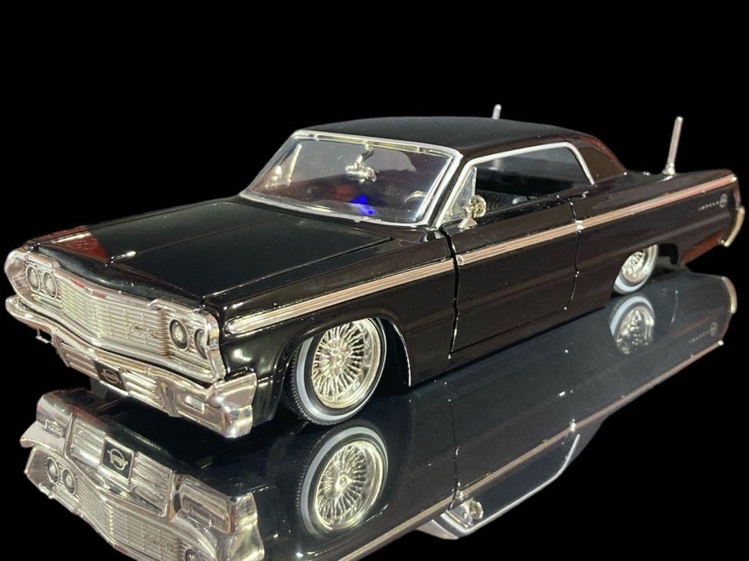 Amazon.co.jp: Jada Toys《 '64 シボレー インパラ ローライダー 黒