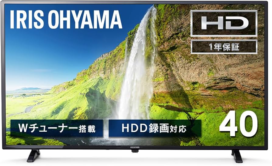 Amazon.co.jp: Iris Ohyama LT-40E420B 40V 2K LCD TV Black : Electronics